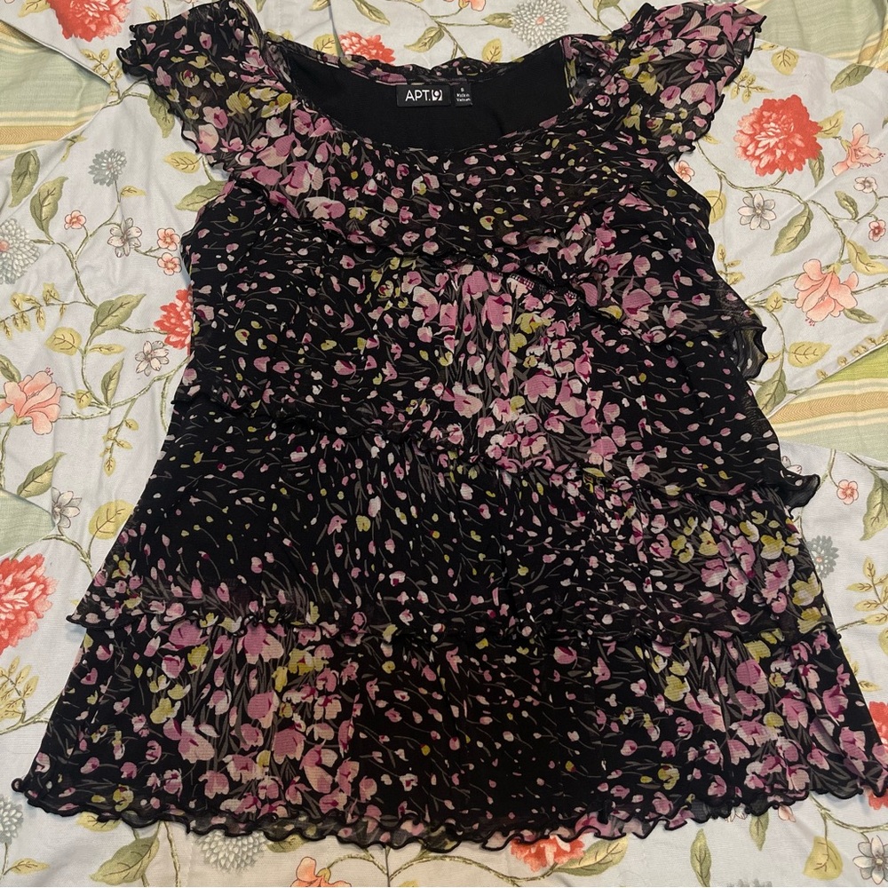 Y2k Apt.9 Ruffle Top - Picture 4 of 10